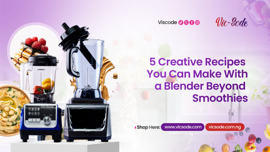 5 Creative Recipes You Can Make With a Blender Beyond Smoothies