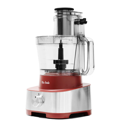 Vicsode 3.5L Food Processor & Vegetable Chopper for Slicing, Shredding, Mincing, and Puree Stainless Steel 1,000Watts